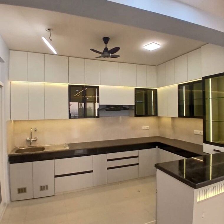 Kitchen, dwarka 3 Bedroom 2100 Sq.Ft. Apartment In Dwarka Delhi 10010502