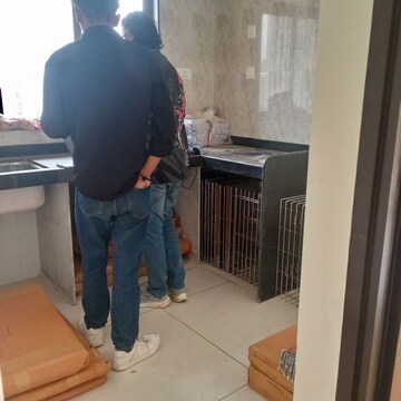 Living Room in 1 BHK Apartment at Chandak 34 Park Estate, Goregaon West – for Rent