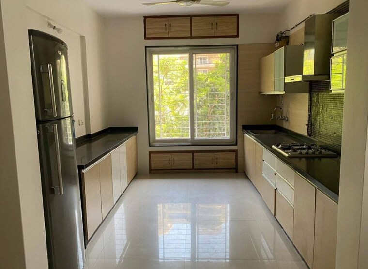 Kitchen, nyati-wind-chimes 3 Bedroom 2385 Sq.Ft. Apartment In Undri Pune 10010605