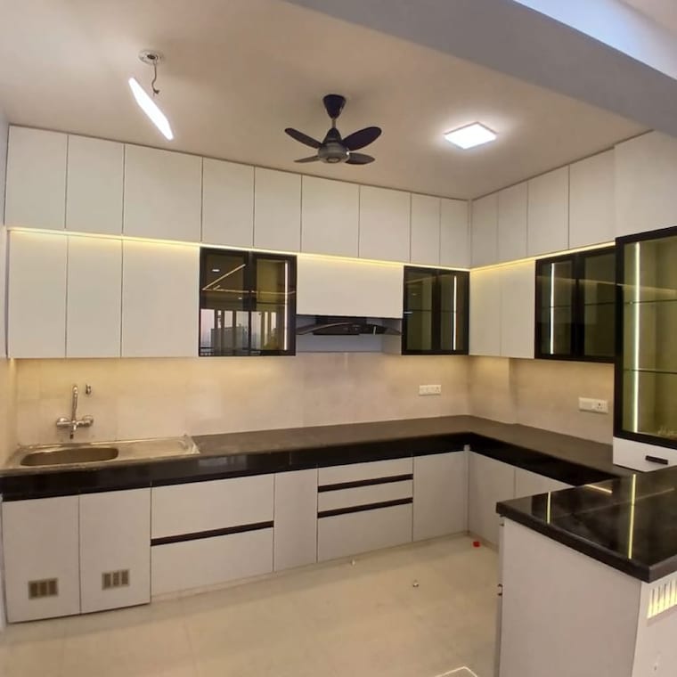 Kitchen, dwarka 3 Bedroom 1800 Sq.Ft. Apartment In Dwarka Delhi 10010637