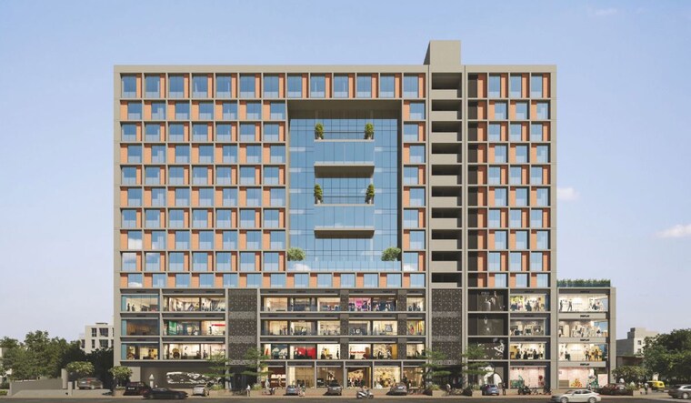 Exterior View, sola Commercial Office Space 691 Sq.Ft. In Sola Ahmedabad 10010627
