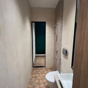 Bathroom in 1 BHK Apartment at Kings My Homes, Atis Chs – for Sale
