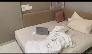 Bedroom in 2 BHK Apartment at JP Unity Tower, Lower Parel – for Rent