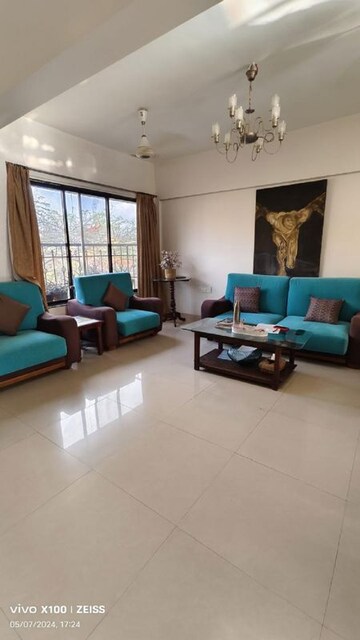 Living Room in 2 BHK Apartment at Bandra West – for Rent