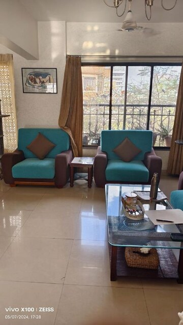 Living Room in 2 BHK Apartment at Bandra West – for Rent