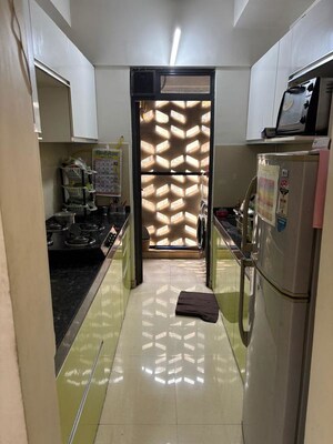 Staircase in 3 BHK Apartment at Lodha Downtown, Dombivli East – for Rent