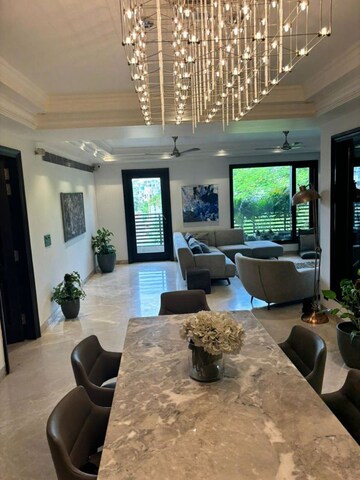 Living Room in 3 BHK Builder Floor at Safdarjung Enclave – for Sale