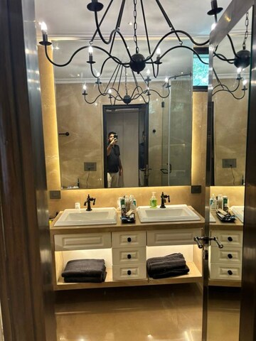 Kitchen in 3 BHK Builder Floor at Safdarjung Enclave – for Sale