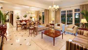 Living Room in 4 BHK Apartment at Antriksh Central Avenue, Sector 33 – for Sale