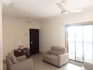 Living Room in 2.5 BHK Apartment at L And T Seawoods Residences, Seawoods – for Rent
