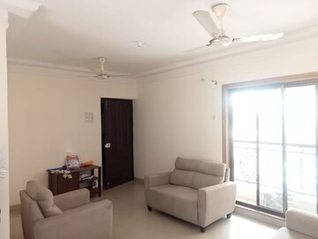 Living Room in 2.5 BHK Apartment at L And T Seawoods Residences, Seawoods – for Rent