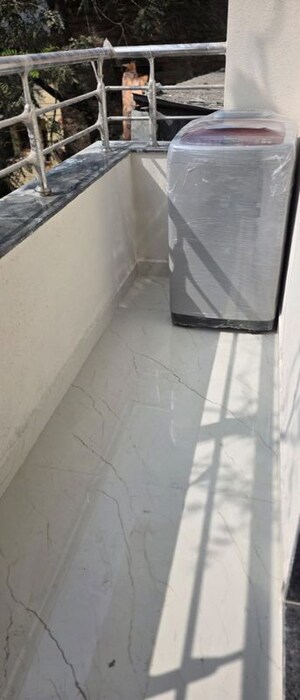 Balcony in 1 BHK Apartment at Wadgaon Sheri – for Rent