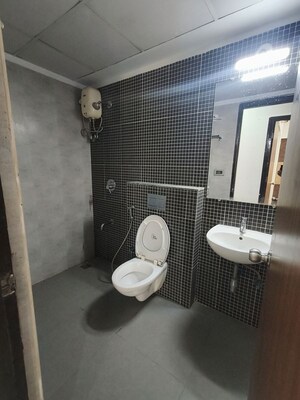 Bathroom in 3 BHK Apartment at Lodha Downtown, Dombivli East – for Rent