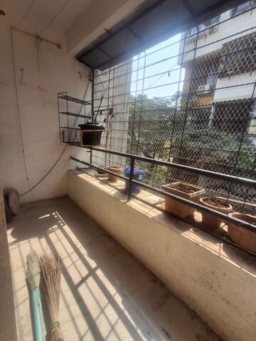 Balcony in 1 BHK Apartment at Dhareshwar Park, Sinhagad Road – for Rent