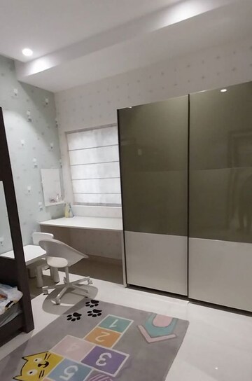 Master Bedroom in 2.5 BHK Apartment at Ambience Courtyard, Manikonda – for Rent