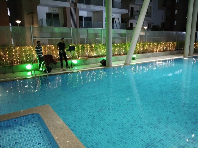 Swimming Pool, ambience-courtyard 2.5 Bedroom 1250 Sq.Ft. Apartment In Manikonda Hyderabad 10010865