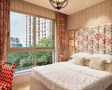 Bedroom in 3 BHK Apartment at Hiranandani Gardens, Powai – for Sale