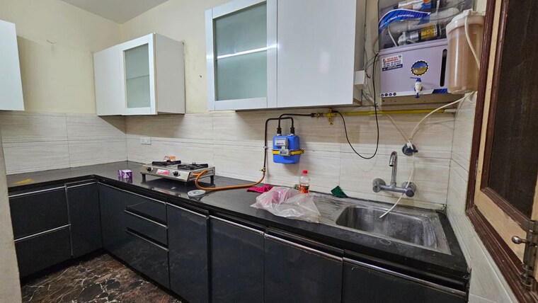 Kitchen, saket 2 Bedroom 900 Sq.Ft. Builder Floor In Saket Delhi 10010873
