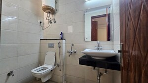 Bathroom in 2 BHK Builder Floor at Saket – for Rent