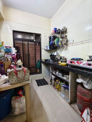 Kitchen in 1 BHK Apartment at Shree Ganeshkrupa Apartment Kopar Khairane, Kopar Khairane Sector 19 – for Rent