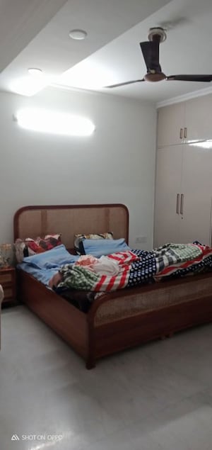 Bedroom in 3 BHK Builder Floor at Vasant Kunj – for Rent