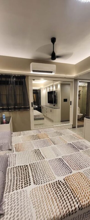 Bedroom in 3 BHK Apartment at Brahamand Phase 6 Chs Ltd, Brahmand – for Rent