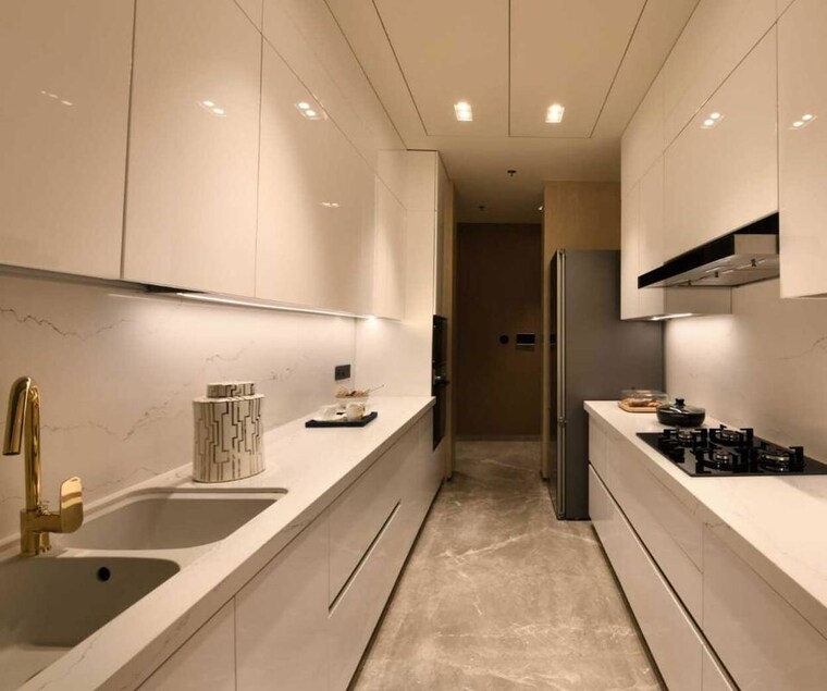 Kitchen, piramal-aranya 2 Bedroom 790 Sq.Ft. Apartment In Byculla Mumbai 10010901