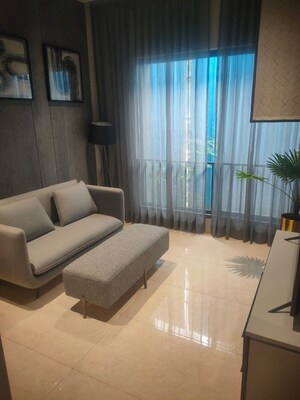 Living Room in 3 BHK Apartment at Sankla East World, Shewalwadi – for Sale