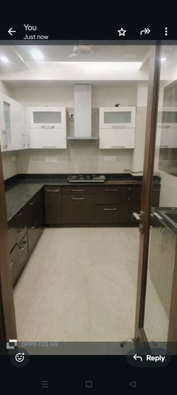 Kitchen in 3 BHK Builder Floor at Safdarjung Enclave – for Rent
