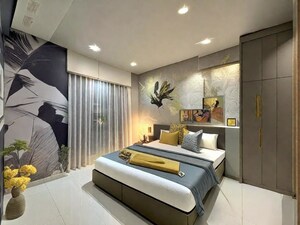 Bedroom in 3 BHK Apartment at Nine Reflex, Dadar East – for Sale