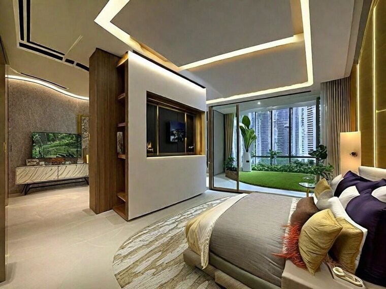 Living Room, nine-reflex 3 Bedroom 1180 Sq.Ft. Apartment In Dadar East Mumbai 10010956
