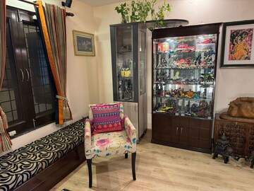 Bedroom in 3 BHK Builder Floor at Vasant Kunj – for Rent