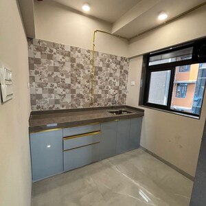 Kitchen in 1 BHK Apartment at Suryoday CHS Goregoan, Pandurang Wadi – for Rent