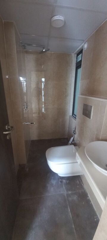 Bathroom in 1 BHK Apartment at IM Applaud 38, Goregaon East – for Rent