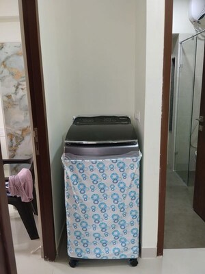 Building Lobby in 2 BHK Apartment at Dynamix Divum, Malad East – for Rent