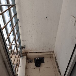 Balcony in 1 BHK Apartment at Omkar Signet, Kasam Baug – for Rent