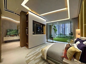 Living Room in 3 BHK Apartment at Merx Icon, Jacob Circle – for Sale