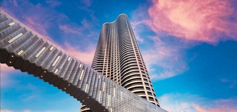 Exterior View, lodha-world-one 3 Bedroom 1950 Sq.Ft. Apartment In Worli Mumbai 10011049