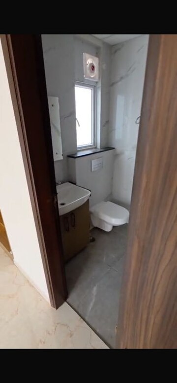Bathroom in 2.5 BHK Builder Floor at Smart World Gems, Sector 89 – for Rent
