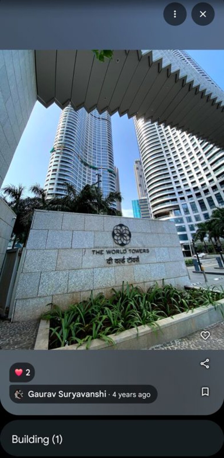 Exterior View, lodha-world-one 4 Bedroom 2700 Sq.Ft. Apartment In Worli Mumbai 10011079