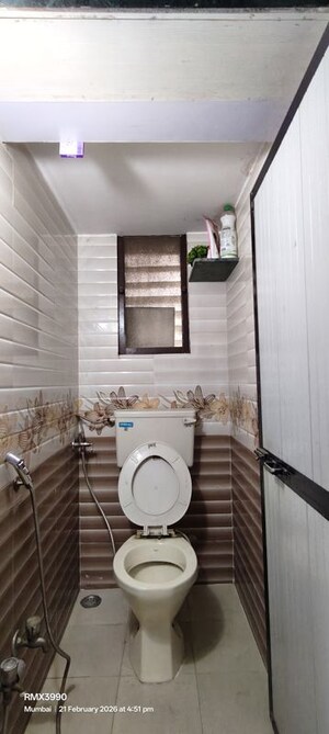 Bathroom in 2 BHK Apartment at Bhandup East – for Rent