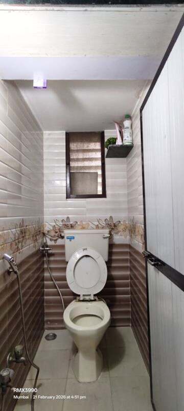 Bathroom in 2 BHK Apartment at Bhandup East – for Rent