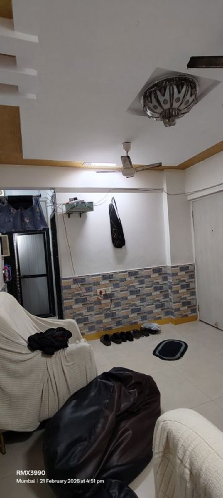 Master Bedroom, bhandup east 2 Bedroom 750 Sq.Ft. Apartment In Bhandup East Mumbai 10011095