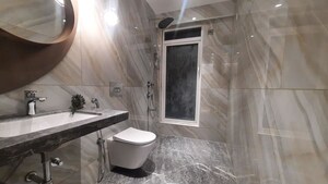 Bathroom in 2 BHK Apartment at Marathon Monte South, Byculla West – for Sale