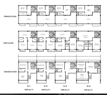 Floor Plan in 4 BHK Independent House at Meerapur Basahi – for Sale