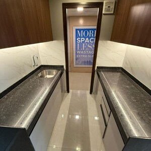 Kitchen in 2 BHK Apartment at Roswalt Zaiden, Vaishali Nagar – for Sale