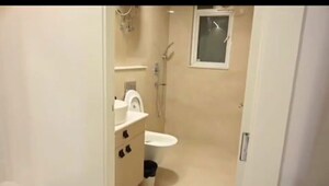 Bathroom in 3 BHK Apartment at Rishita Manhattan, Gomti Nagar – for Sale