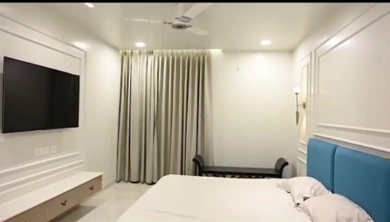 Bedroom, rishita-manhattan 3 Bedroom 1800 Sq.Ft. Apartment In Gomti Nagar Lucknow 10011147