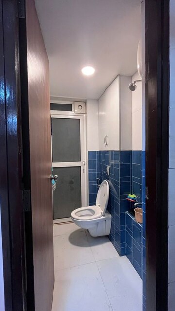 Bathroom in 1 BHK Apartment at Lodha Amara, Kolshet Road – for Rent