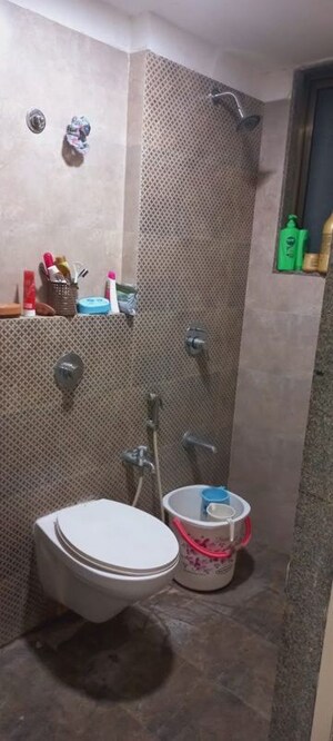 Bathroom in 2 BHK Apartment at Shakti 140, Thaltej – for Rent